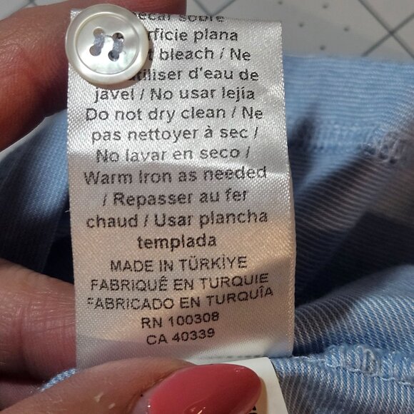 Peter Millar Crown Crafted Light Blue Polo Shirt XXL Cotton Modal Elastane Turke - Picture 6 of 12